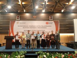 Ikantan Notaris Indonesia Palembang Gelar Konferda, 500 Anggota  Pilih Pemimpin