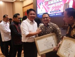 Bupati Muba HM Toha Raih Paritrana Award 2024