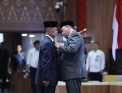 Ganjar Iman Dilantik Menjadi DPRD Sumsel PAW Gantikan Samsul Bahri