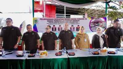 DPRD Sumsel Dapil I Tuntaskan Reses Tahap III: Serap Keluhan Fasum, Bansos, dan Edukasi Program Makan Bergizi di Palembang