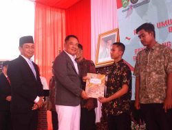 Wagub Cik Ujang Serahkan Remisi HUT RI ke-80, 11.495 Napi di Sumsel Dapat Pengurangan Masa Hukuman