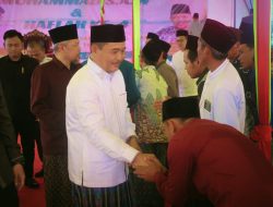 Wabup Muba Hadiri Maulid Nabi dan Haflah Ponpes Riyadhul Iman di Lawang Wetan