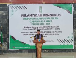 Kepengurusan HMI Lahat Resmi Dilantik