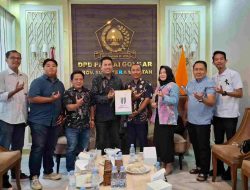 Visitasi USS Kunjungi Mahasiswa Magang di DPD Golkar Sumsel