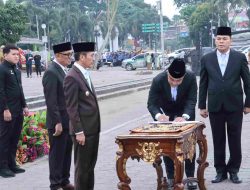 Wali Kota Palembang Pimpin Apel Bersama dan Lantik 1.560 PPPK Tahap II