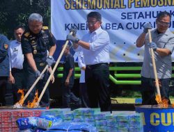 Bea Cukai Sumbagtim Musnahkan Barang Ilegal Rp19 Miliar, Herman Deru: Bukti Nyata Negara Hadir Lindungi Rakyat