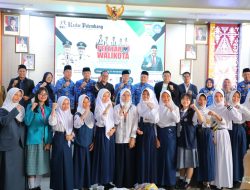 Walikota Ratu Dewa Apresiasi Program “Pelajar Jadi Walikota” Yang di Gagas Oleh Radar Palembang