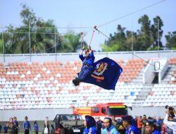 Sumsel Jadi Tuan Rumah Nasional, Herman Deru dan Cik Ujang Bangga HUT Damkar-Satpol PP-Satlinmas Digelar di Palembang