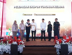 Tembus Pasar Global! Herman Deru Lepas Ekspor Perdana Kelapa dan Lada Sumsel ke Tiongkok hingga Prancis