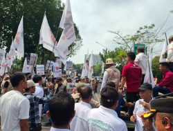 Ribuan Massa Datangi Gedung DPRD Sumsel, Program MBG Harus Dilanjutkan