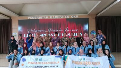 Pemkab OKU Berangkatkan 21 Peserta Pelatihan Kerja ke Industri Garmen Semarang, Tekan Angka Pengangguran