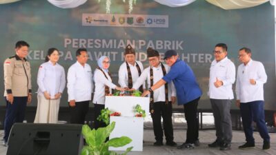 Koperasi Sumsel Naik Kelas! Pabrik CPO KUD Sejahtera Resmi Beroperasi, Herman Deru Dorong Ekonomi Petani
