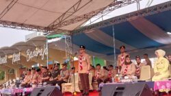 Hari Pramuka ke-65 di OKU, Bupati Teddy Meilwansyah Tekankan Pentingnya Generasi Muda Berkarakter dan Mandiri